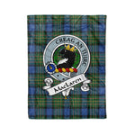 Maclaren Tartan Blanket Plaid Blanket MacLaren Ancient Clan Badge Tartan Blanket Scottish Plaid Throw Blanket Tartan Plaid Fleece Blanket - Scotstee Shop