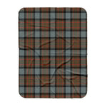 Scotstee Shop Tartan Plaid Blanket MacLaren Weathered Scottish Tartan Plaid Sherpa Blanket