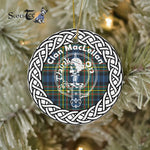 MacLellan Clan Tartan Crest Badge Plaid Ornament Gift. Christmas Tree Ornament Tartan Ornament Great Christmas Ornaments Gift - Scotstee Shop
