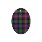 MacLennan Tartan Oval Ornaments, Christmas Tree Ornament, Plaid Christmas Ornaments, Ceramic Oval Christmas Tree Decoration, Tartan Oval Ornaments, Christmas Tree Ornament, Plaid Christmas Ornaments, Ceramic Oval Christmas Tree Decoration