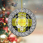 MacLeod Of Lewis Clan Tartan Crest Badge Plaid Ornament Gift. Christmas Tree Ornament Tartan Ornament Great Christmas Ornaments Gift - Scotstee Shop