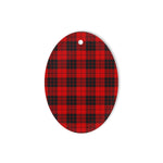 MacLeod Of Raasay Tartan Oval Ornaments, Christmas Tree Ornament, Plaid Christmas Ornaments, Ceramic Oval Christmas Tree Decoration, Tartan Oval Ornaments, Christmas Tree Ornament, Plaid Christmas Ornaments, Ceramic Oval Christmas Tree Decoration