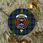 Macleod Scottish Clan Plaid Ornament Gift. Christmas Tree Ornament Macleodr Clan Tartan Ornament Great Christmas Ornaments Gift - Scotstee Shop