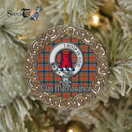 MacNaughton Celtic Circle Plaid Ornament Gift. Christmas Tree Ornament Tartan Ornament Great Christmas Ornaments Gift - Scotstee Shop