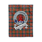 Macnaughton Tartan Blanket Plaid Blanket MacNaughton Ancient Clan Badge Tartan Blanket Scottish Plaid Throw Blanket Tartan Plaid Fleece Blanket - Scotstee Shop