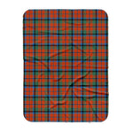 Scotstee Shop Tartan Plaid Blanket MacNaughton Ancient Scottish Tartan Plaid Sherpa Blanket