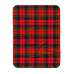 Scotstee Shop Tartan Plaid Blanket MacNaughton Scottish Tartan Plaid Sherpa Blanket