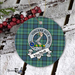 MacNeil of Colonsay Scottish Clan Badge Plaid Ornament Gift. Christmas Tree Ornament MacNeil of Colonsay Clan Tartan Ornament Great Christmas Ornaments Gift - Scotstee Shop