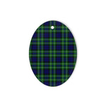 MacNeill Of Colonsay Hunting Tartan Oval Ornaments, Christmas Tree Ornament, Plaid Christmas Ornaments, Ceramic Oval Christmas Tree Decoration, Tartan Oval Ornaments, Christmas Tree Ornament, Plaid Christmas Ornaments, Ceramic Oval Christmas Tree Decoration