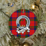 MacNicol of Scorrybreac Scottish Clan Badge Plaid Ornament Gift. Christmas Tree Ornament MacNicol Clan Tartan Ornament Great Christmas Ornaments Gift - Scotstee Shop
