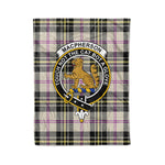 Macpherson Tartan Blanket Plaid Blanket MacPherson Dress Ancient Clan Crest Badge Tartan Blanket Scottish Plaid Throw Blanket Tartan Plaid Fleece Blanket - Scotstee Shop