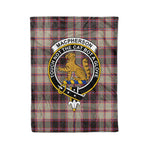 Macpherson Tartan Blanket Plaid Blanket MacPherson Hunting Ancient Clan Crest Badge Tartan Blanket Scottish Plaid Throw Blanket - Scotstee Shop