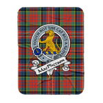 Scotstee Shop Tartan Plaid Blanket MacPherson Ancient Clan Badge Scottish Tartan Plaid Sherpa Blanket, Tartan Blanket, Plaid Blanket, Scottish Blanket, Gift Christmas Blanket, Christmas Blanket, Mother Day Gift, Father Day Gift