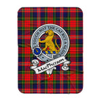 Scotstee Shop Tartan Plaid Blanket MacPherson Modern Clan Badge Scottish Tartan Plaid Sherpa Blanket, Tartan Blanket, Plaid Blanket, Scottish Blanket, Gift Christmas Blanket, Christmas Blanket, Mother Day Gift, Father Day Gift