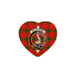 MacQuarrie Scottish Clan Plaid Ornament Gift. Christmas Tree Ornament MacQuarrie Clan Tartan Ornament Great Christmas Ornaments Gift Heart Ornament - Scotstee Shop