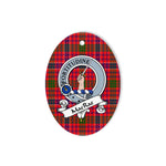 MacRae Scottish Clan Badge Plaid Ornament Gift. Christmas Tree Ornament MacRae Tartan Ornament,  ceramic ornament, personalized christmas ornaments, christmas tree ornaments, christmas door decorations, Plaid Ornament, Tartan Ceramic Ornament