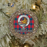 MacTavish Celtic Circle Plaid Ornament Gift. Christmas Tree Ornament Tartan Ornament Great Christmas Ornaments Gift - Scotstee Shop
