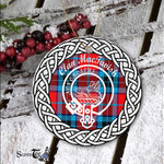 MacTavish Scottish Clan Tartan Badge Plaid Ornament Gift. Christmas Tree Ornament Tartan Ornament Great Christmas Ornaments Gift - Scotstee Shop