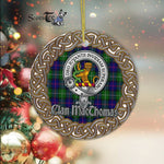 MacThomas Celtic Circle Plaid Ornament Gift. Christmas Tree Ornament Tartan Ornament Great Christmas Ornaments Gift - Scotstee Shop