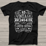Made In 1954 Years Old Vintage 65th Birthday Gift Birthday Shirt 65th Birthday Shirt - Scotstee Shop
