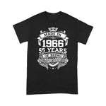 Made In 1966 55 Years Of Being Awesome 55th Birthday Birthday Shirt - Scotstee Shop