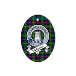 Malcolm Scottish Clan Badge Plaid Ornament Gift. Christmas Tree Ornament Malcolm Tartan Ornament,  ceramic ornament, personalized christmas ornaments, christmas tree ornaments, christmas door decorations, Plaid Ornament, Tartan Ceramic Ornament
