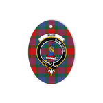 Mar Scottish Clan Plaid Ornament Gift. Christmas Tree Ornament Mar Clan Tartan Ornament,  ceramic ornament, personalized christmas ornaments, christmas tree ornaments, christmas door decorations, Plaid Ornament, Tartan Ceramic Ornament
