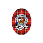 Marjoribanks Scottish Clan Badge Plaid Ornament Gift. Christmas Tree Ornament Marjoribanks Tartan Ornament,  ceramic ornament, personalized christmas ornaments, christmas tree ornaments, christmas door decorations, Plaid Ornament, Tartan Ceramic Ornament