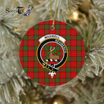 Maxwell Scottish Clan Plaid Ornament Gift. Christmas Tree Ornament Maxwell Clan Tartan Ornament Great Christmas Ornaments Gift - Scotstee Shop