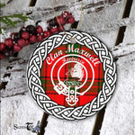 Maxwell Scottish Clan Tartan Crest Badge Old Plaid Ornament Gift. Christmas Tree Ornament Tartan Ornament Great Christmas Ornaments Gift - Scotstee Shop