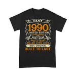 May 1990 Vintage 31 Years Old 31st Birthday Gift Family Birthday Shirt - Scotstee Shop