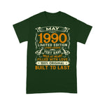 May 1990 Vintage 31 Years Old 31st Birthday Gift Family Birthday Shirt - Scotstee Shop