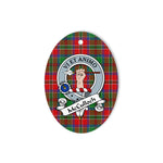 Mcculloch Scottish Clan Badge Plaid Ornament Gift. Christmas Tree Ornament Mcculloch Tartan Ornament,  ceramic ornament, personalized christmas ornaments, christmas tree ornaments, christmas door decorations, Plaid Ornament, Tartan Ceramic Ornament