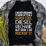 Mechanic Dad Shirt Diesel Mechanic Shirt Funny Gift For Diesel Mechanic Father's Day Shirt diesel mechanic shirts - Scotstee Shop