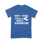 Mechanic Dad Shirt Don't Touch My Tools Or My Daughter Shirt Funny Dad Gift Father's Day Shirt - Scotstee Shop