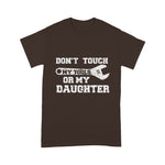Mechanic Dad Shirt Don't Touch My Tools Or My Daughter Shirt Funny Dad Gift Father's Day Shirt - Scotstee Shop