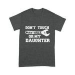Mechanic Dad Shirt Dont Touch My Tools Or My Daughter Shirt Funny Dad Gift Father's Day Shirt - Scotstee Shop