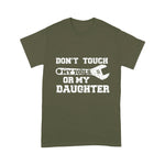 Mechanic Dad Shirt Don't Touch My Tools Or My Daughter Shirt Funny Dad Gift Father's Day Shirt - Scotstee Shop