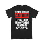 Mechanic Dad Shirt Elevator Mechanic Maintenance Flying Tools Technician Gift Father's Day Shirt - Scotstee Shop