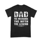 Mechanic Dad Shirt Family 365 Mechanic Dad Mechanics Birthday Shirt Gift Father's Day Shirt - Scotstee Shop