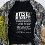 Mechanic Dad Shirt Funny Diesel Mechanic meaning Father's Day Shirt Diesel Mechanic Shirt - Scotstee Shop