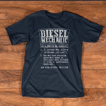 Mechanic Dad Shirt Funny Diesel Mechanic meaning Father's Day Shirt Diesel Mechanic Shirt - Scotstee Shop