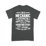 Mechanic Dad Shirt Funny Im A Mechanic Shirt Because Your Honor Roll Student Gift Father's Day Shirt - Scotstee Shop