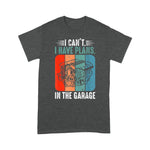 Mechanic Dad Shirt I Cant I Have Plans In The Garage Funny Car Mechanic Gift Father's Day Shirt - Scotstee Shop
