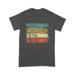 Mechanic Dad Shirt I Cant I Have Plans In The Garage Funny Car Mechanic Gift Funny Father's Day Shirt - Scotstee Shop