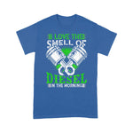 Mechanic Dad Shirt I Love the Smell of Diesel in the Morning Truck Driver Father's Day Shirt Diesel Mechanic Shirts - Scotstee Shop
