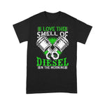 Mechanic Dad Shirt I Love the Smell of Diesel in the Morning Truck Driver Father's Day Shirt Diesel Mechanic Shirts - Scotstee Shop