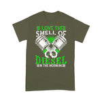 Mechanic Dad Shirt I Love the Smell of Diesel in the Morning Truck Driver Father's Day Shirt Diesel Mechanic Shirts - Scotstee Shop