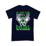 Mechanic Dad Shirt I Love the Smell of Diesel in the Morning Truck Driver Father's Day Shirt Diesel Mechanic Shirts - Scotstee Shop