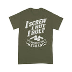 Mechanic Dad Shirt I Screw I Nut I Bolt Funny Mechanic Vintage Gifts Gift Father's Day Shirt - Scotstee Shop